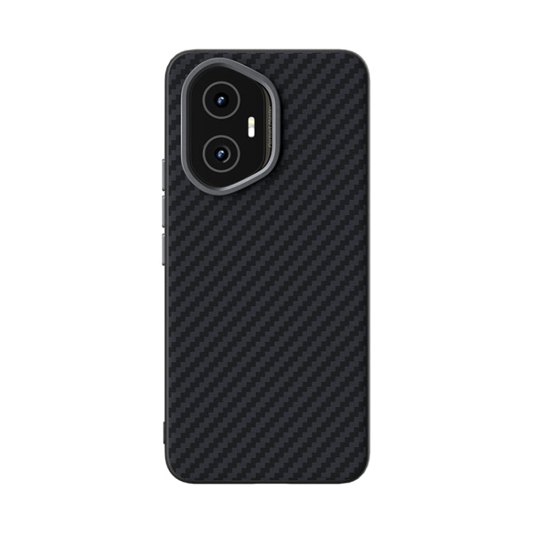 For Honor 300 ABEEL C Carbon Fiber Series 6D Micro Relief MagSafe Phone Case