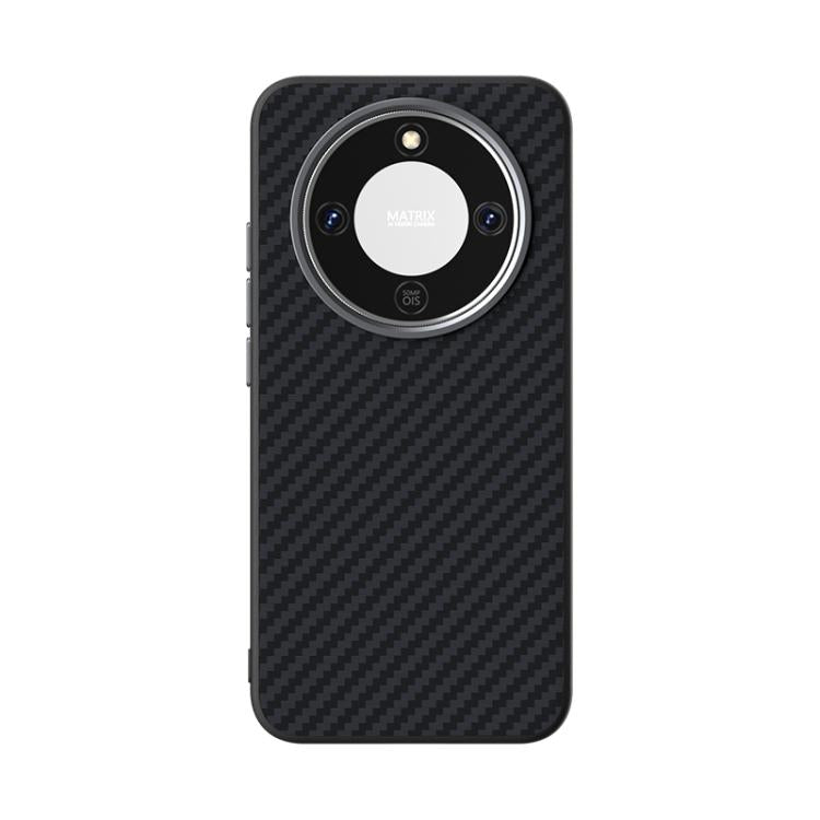 For Honor X70 5G ABEEL C Carbon Fiber Series 6D Micro Relief MagSafe Phone Case