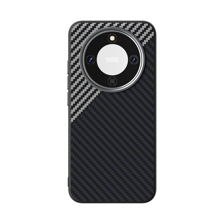 For Honor X70 5G ABEEL C Carbon Fiber Series 6D Micro Relief MagSafe Phone Case