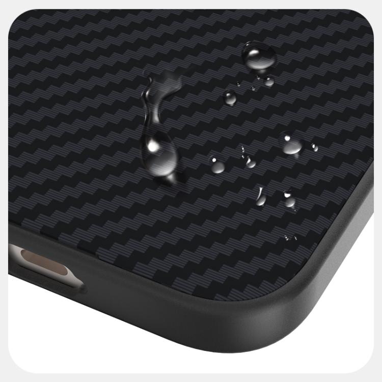 For Honor 600 / 600 Pro Global ABEEL C Carbon Fiber Series 6D Micro Relief MagSafe Phone Case