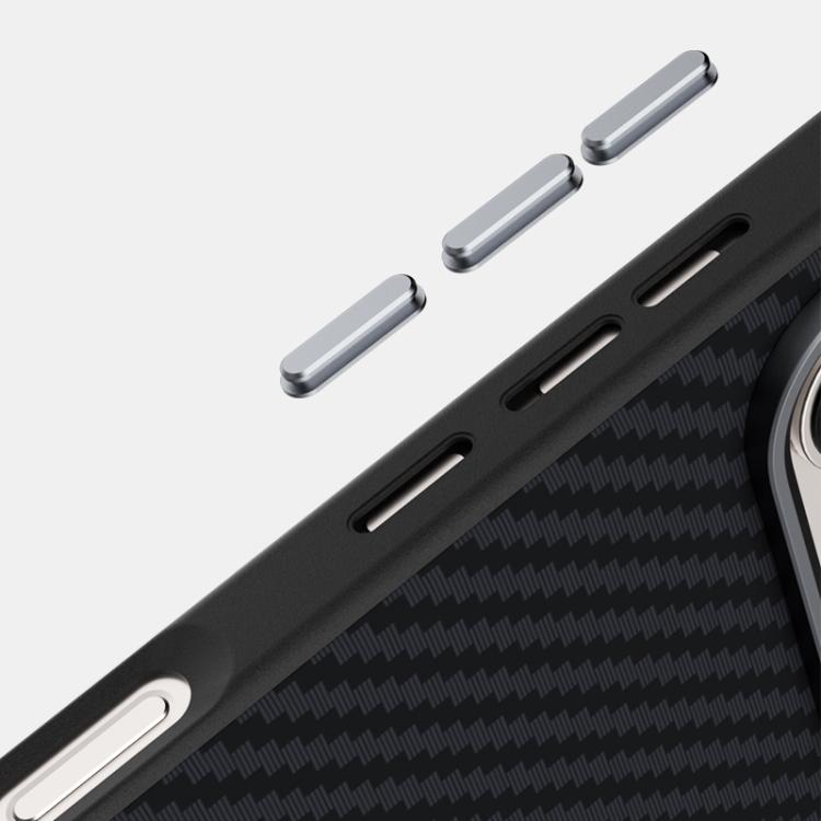 For Honor 600 / 600 Pro Global ABEEL C Carbon Fiber Series 6D Micro Relief MagSafe Phone Case
