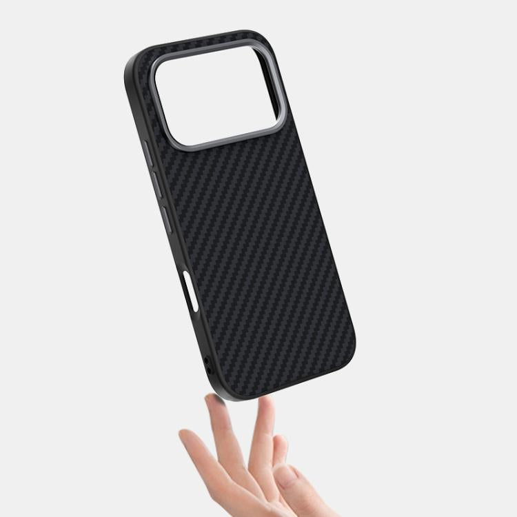 For Honor 600 / 600 Pro Global ABEEL C Carbon Fiber Series 6D Micro Relief MagSafe Phone Case