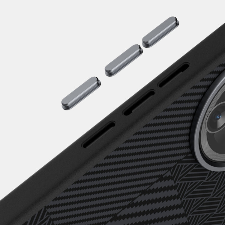 For Redmi K80 Pro ABEEL 6D Micro Relief MagSafe Magnetic Phone Case