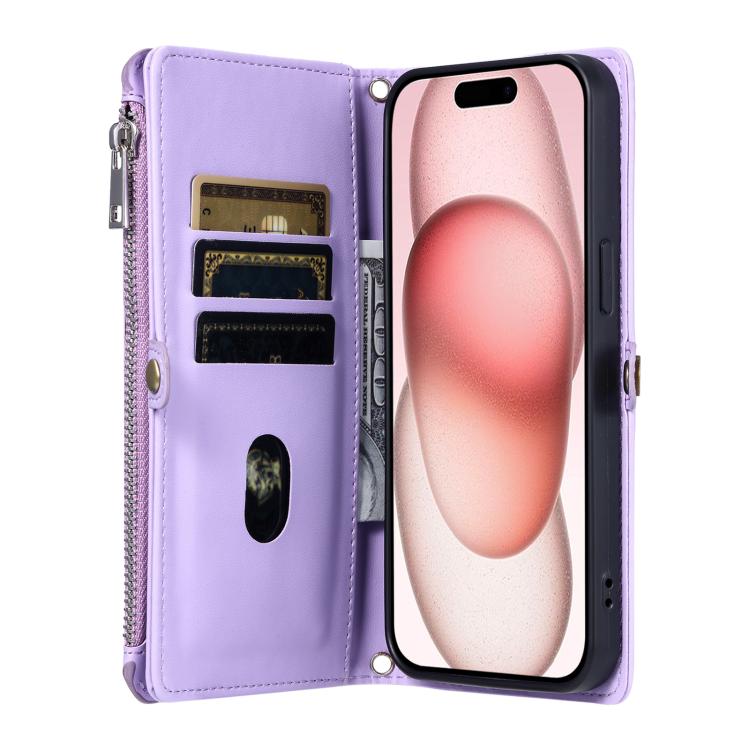 For Motorola Edge 60 Pro Leather Stitching Multi-card Slot Zipper Phone Case