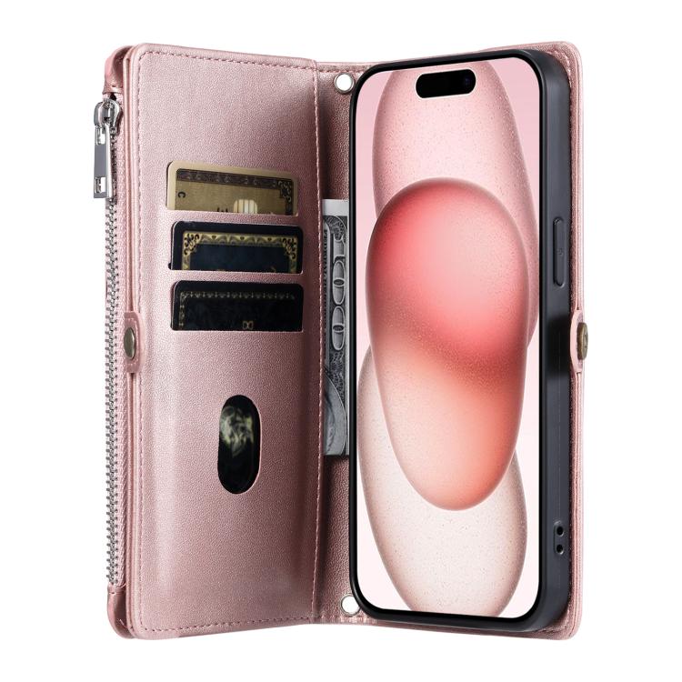 For Motorola Edge 60 Pro Leather Stitching Multi-card Slot Zipper Phone Case
