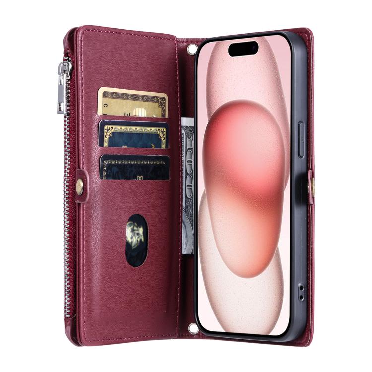 For Motorola Edge 60 Pro Leather Stitching Multi-card Slot Zipper Phone Case