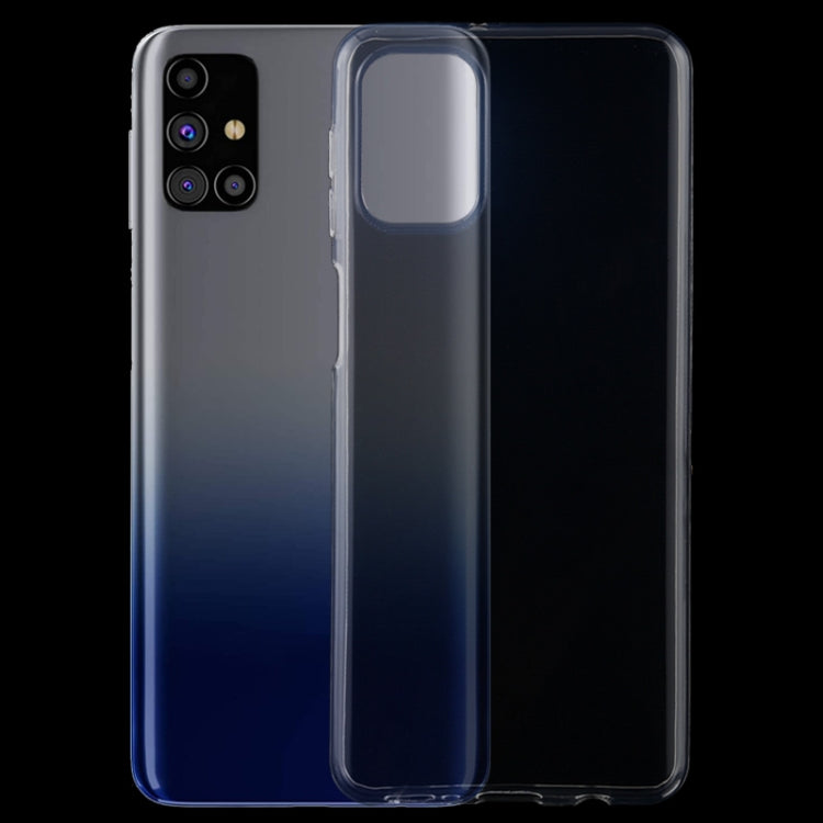 For Samsung Galaxy M31s 0.75mm Ultra-thin Transparent TPU Soft Protective Case