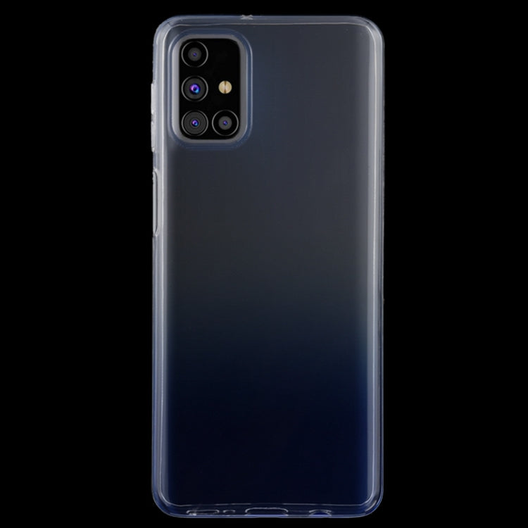 For Samsung Galaxy M31s 0.75mm Ultra-thin Transparent TPU Soft Protective Case