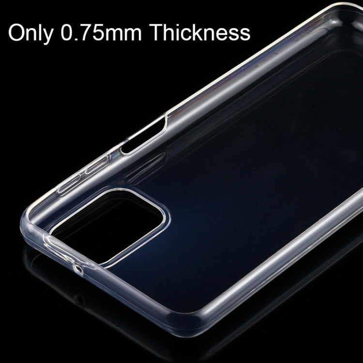 For Samsung Galaxy M31s 0.75mm Ultra-thin Transparent TPU Soft Protective Case
