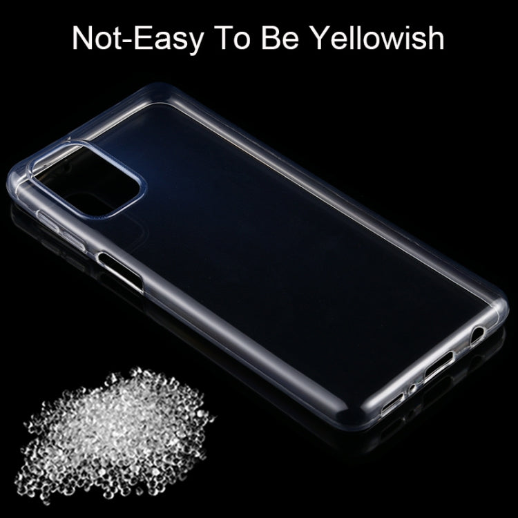 For Samsung Galaxy M31s 0.75mm Ultra-thin Transparent TPU Soft Protective Case
