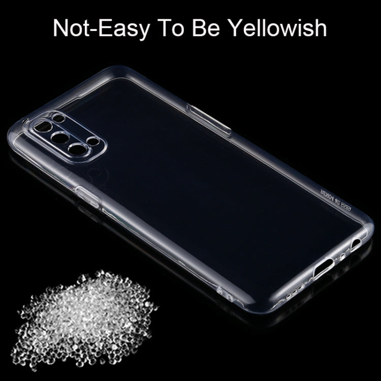 For OPPO Reno4 5G 0.75mm Ultra-thin Transparent TPU Soft Protective Case