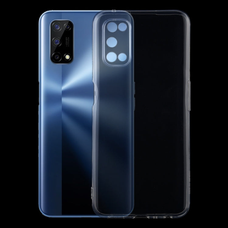 For OPPO Realme V5 5G 0.75mm Ultra-thin Transparent TPU Soft Protective Case