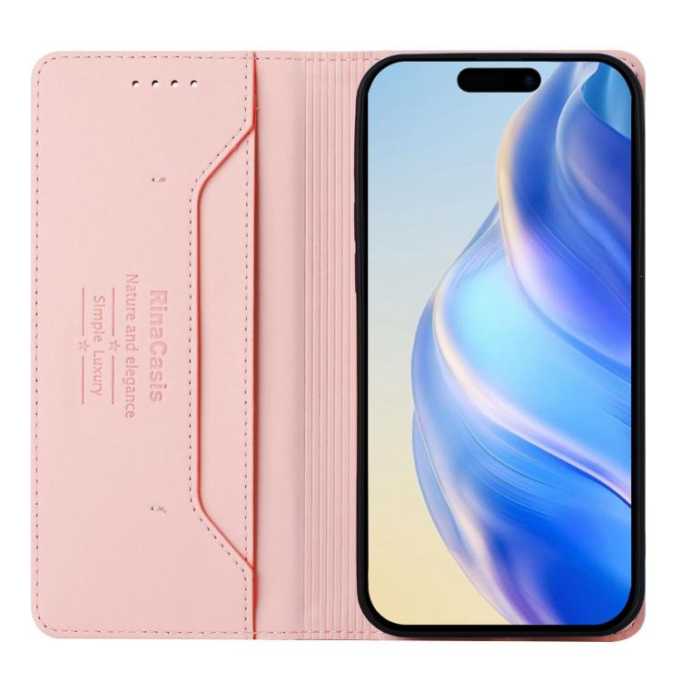 For Sharp Aquos Sense10 RC01 Dual-Folded Magnetic Suction RFID Leather Phone Case
