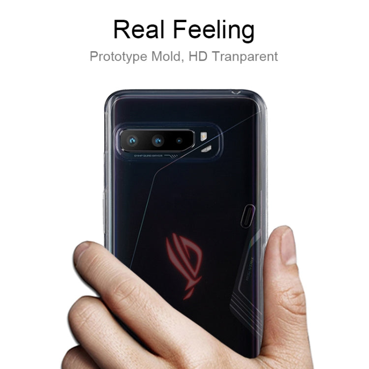 For Asus ROG Phone 3 ZS661KS 0.75mm Ultra-thin Transparent TPU Soft Protective Case