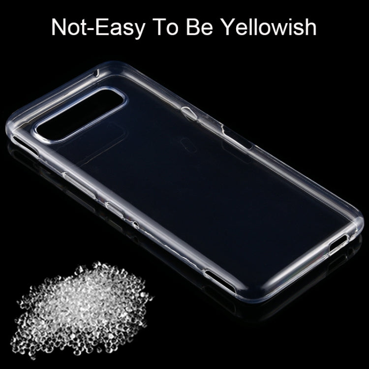 For Asus ROG Phone 3 ZS661KS 0.75mm Ultra-thin Transparent TPU Soft Protective Case