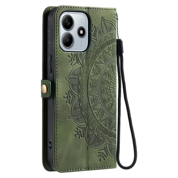 For Xiaomi Redmi Note 14 5G Skin Feel Totem Embossed Leather Phone Case