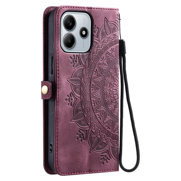 For Xiaomi Redmi Note 14 5G Skin Feel Totem Embossed Leather Phone Case
