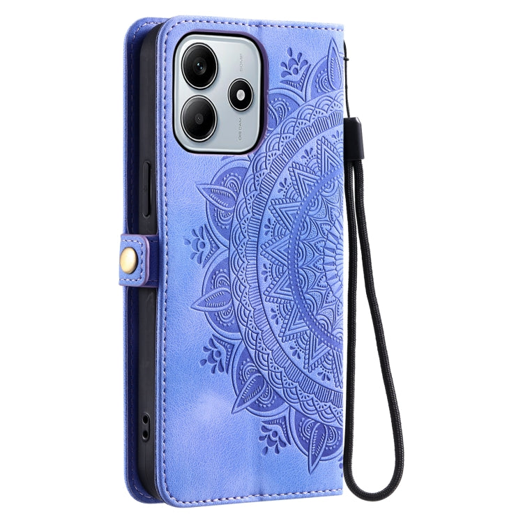 For Xiaomi Redmi Note 14 5G Skin Feel Totem Embossed Leather Phone Case