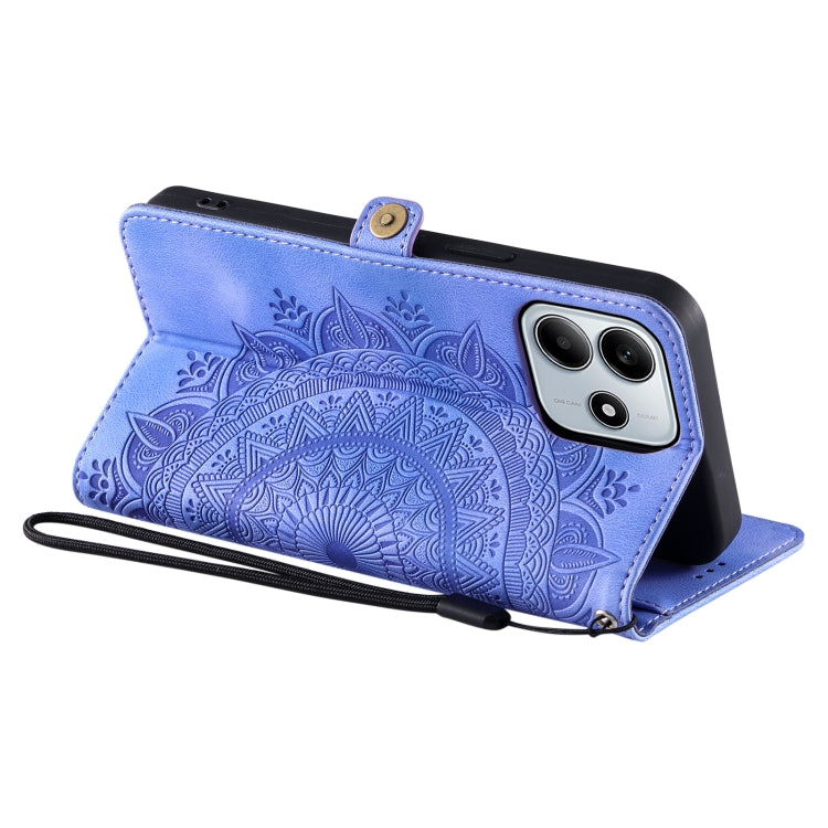 For Xiaomi Redmi Note 14 5G Skin Feel Totem Embossed Leather Phone Case