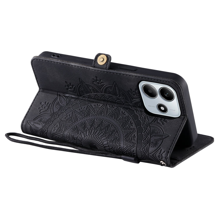 For Xiaomi Redmi Note 14 5G Skin Feel Totem Embossed Leather Phone Case