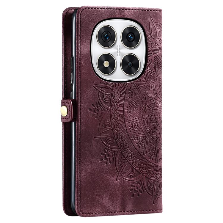 For Redmi Note 14 Pro 4G Skin Feel Totem Embossed Leather Phone Case