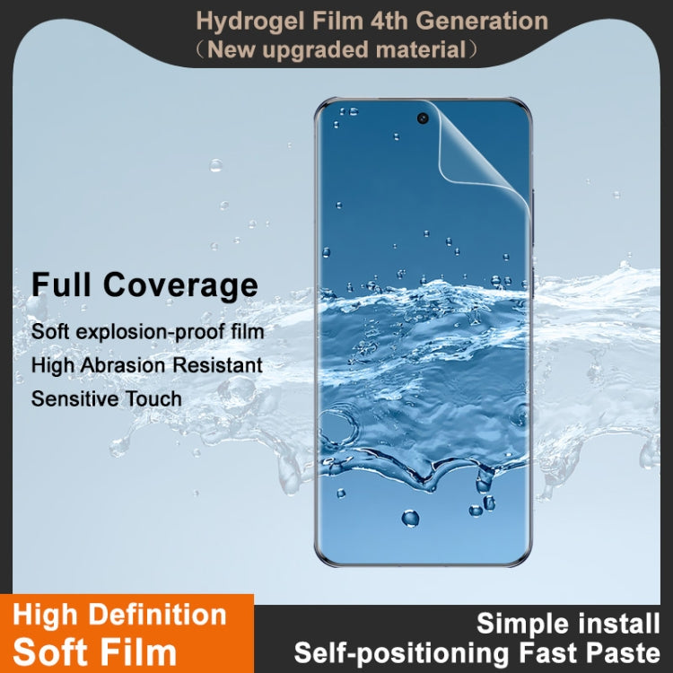 For vivo X200 Pro imak 4th Generation Full Coverage Screen Hydrogel Film Protector
