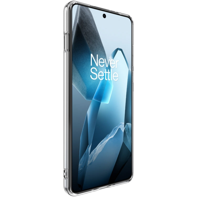 For OnePlus 13 imak UX-5 Series Super Slim Transparent Shockproof TPU Protective Case - Transparent