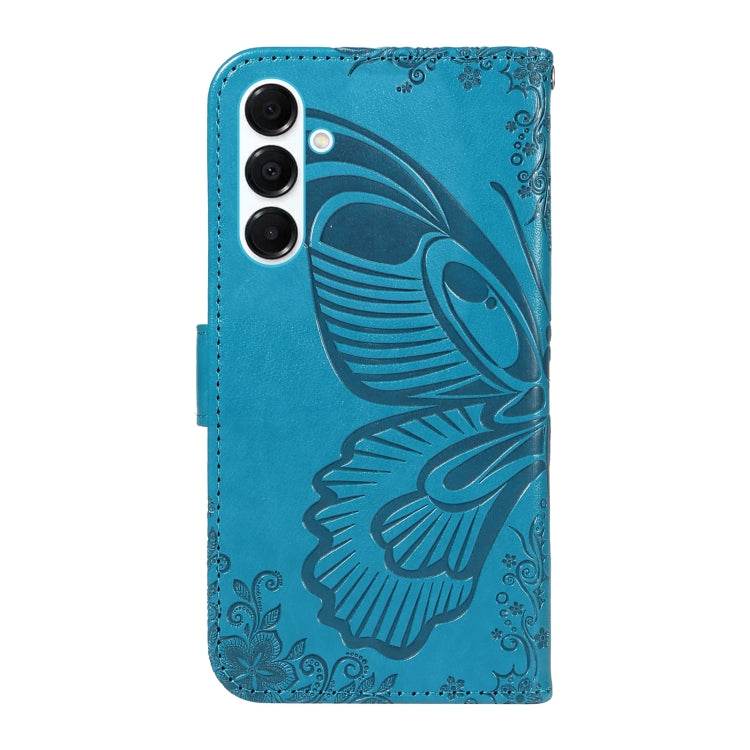 For Samsung Galaxy A26 5G Global Swallowtail Butterfly Embossed Leather Phone Case