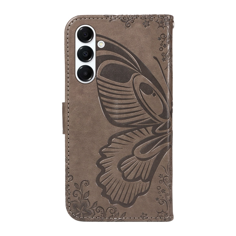 For Samsung Galaxy A26 5G Global Swallowtail Butterfly Embossed Leather Phone Case