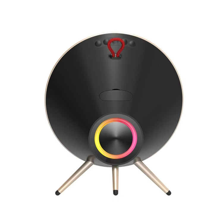 LP18 Creative Flying Saucer Portable Subwoofer Bluetooth Speaker with Tripod