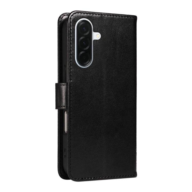 For Samsung Galaxy A37 5G Tree & Cat Embossed Pattern Flip Leather Phone Case