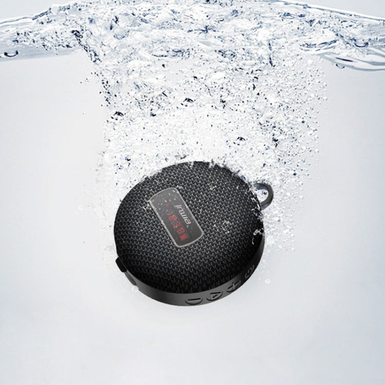 Inwa MZ508 Outdoor Waterproof Portable Wireless Bluetooth Speaker Support TF Card - Black