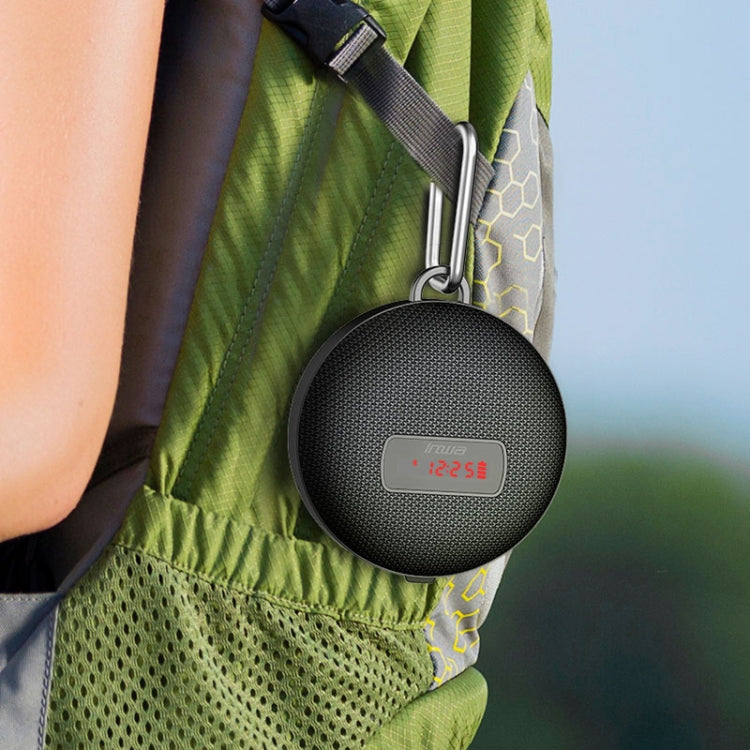 Inwa MZ508 Outdoor Waterproof Portable Wireless Bluetooth Speaker Support TF Card - Black