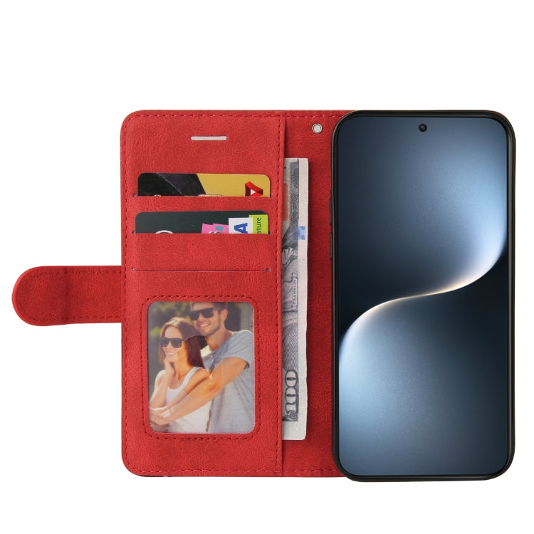 For Honor Magic7 Dual-color Splicing Flip Leather Phone Case
