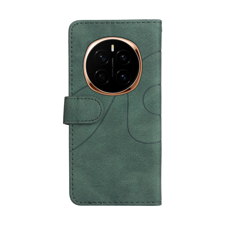 For Honor Magic7 Dual-color Splicing Flip Leather Phone Case