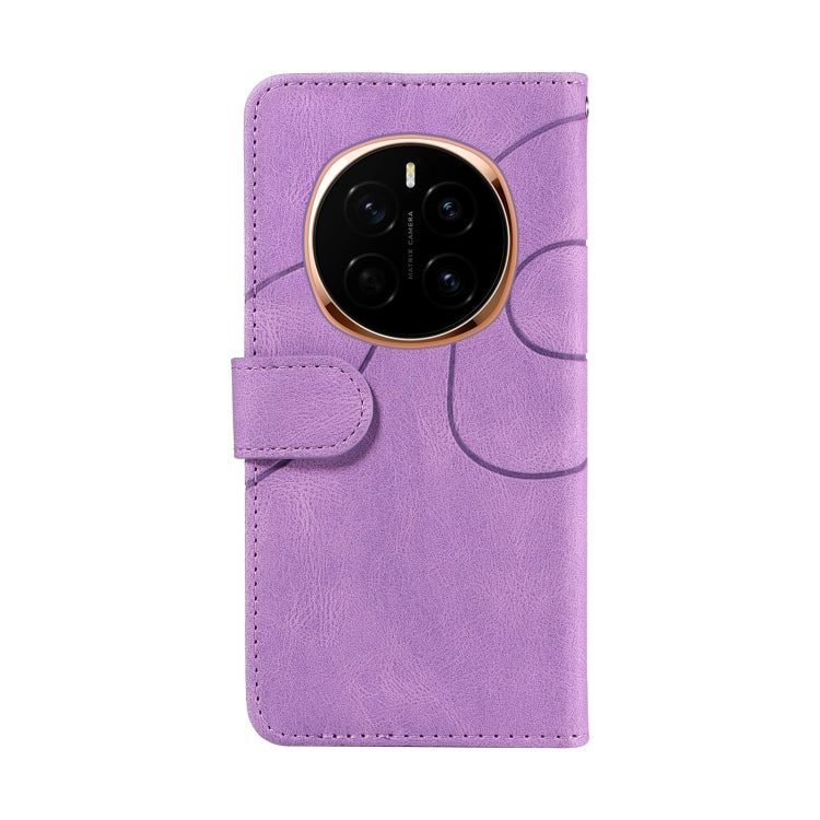 For Honor Magic7 Dual-color Splicing Flip Leather Phone Case