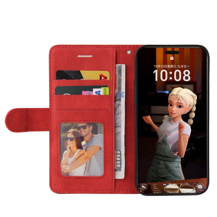For Honor Magic7 Pro Dual-color Splicing Flip Leather Phone Case