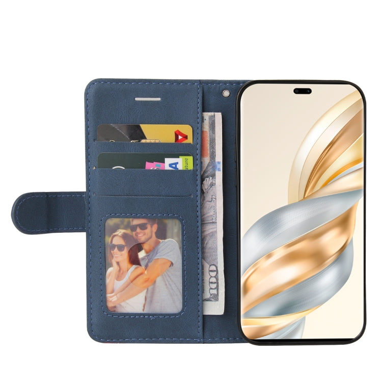 For Honor X9C 5G Global Dual-color Splicing Flip Leather Phone Case