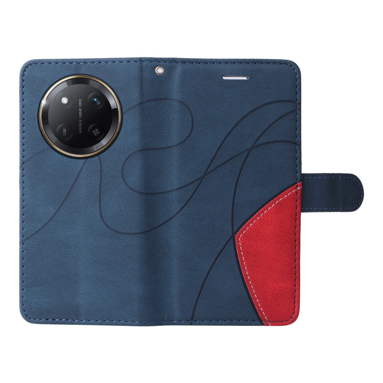 For Honor X9C 5G Global Dual-color Splicing Flip Leather Phone Case