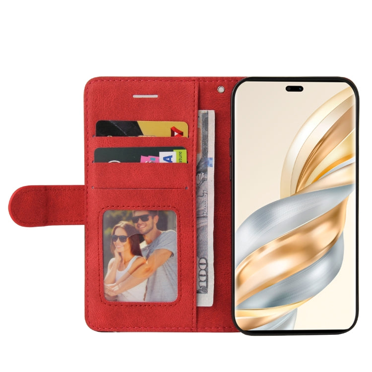 For Honor X9C 5G Global Dual-color Splicing Flip Leather Phone Case