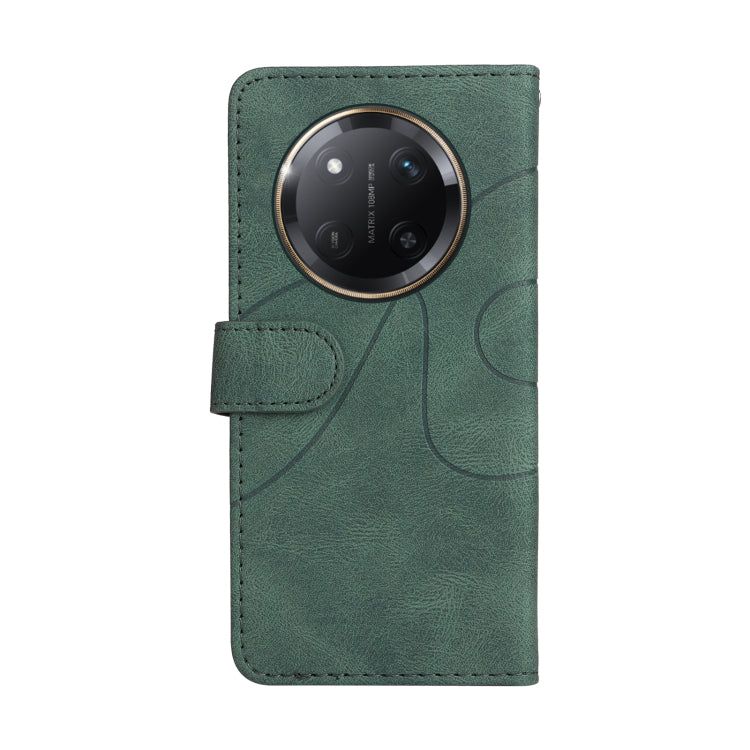For Honor X9C 5G Global Dual-color Splicing Flip Leather Phone Case