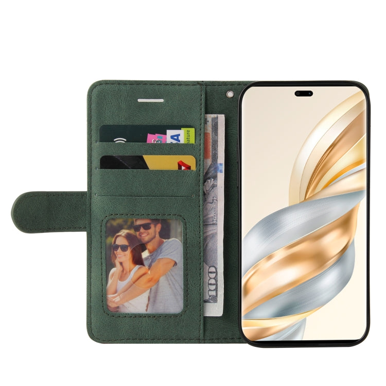 For Honor X9C 5G Global Dual-color Splicing Flip Leather Phone Case