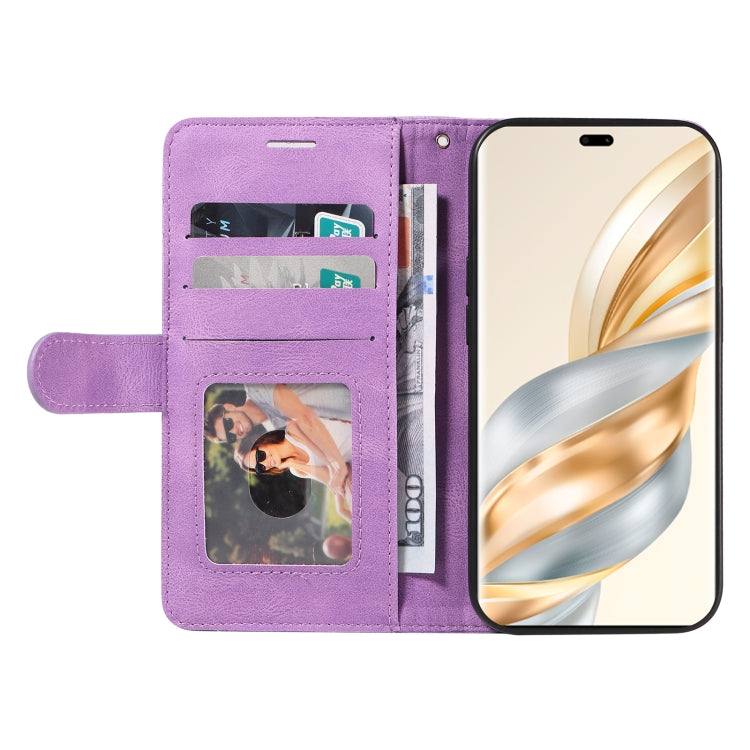 For Honor X9C 5G Global Dual-color Splicing Flip Leather Phone Case