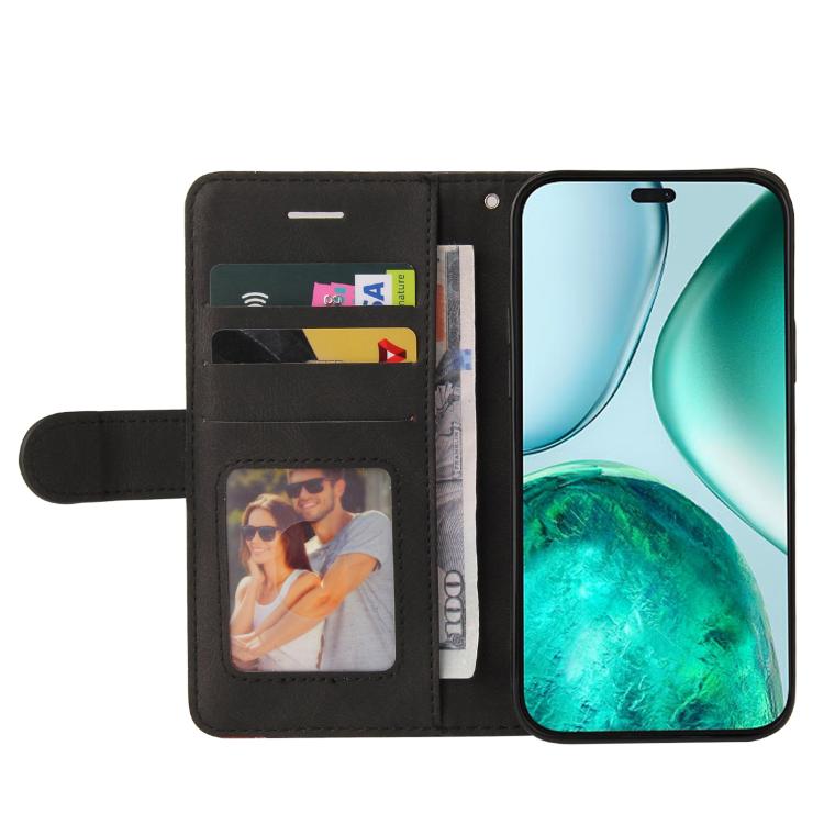 For Honor X8C 4G Global Dual-color Splicing Flip Leather Phone Case