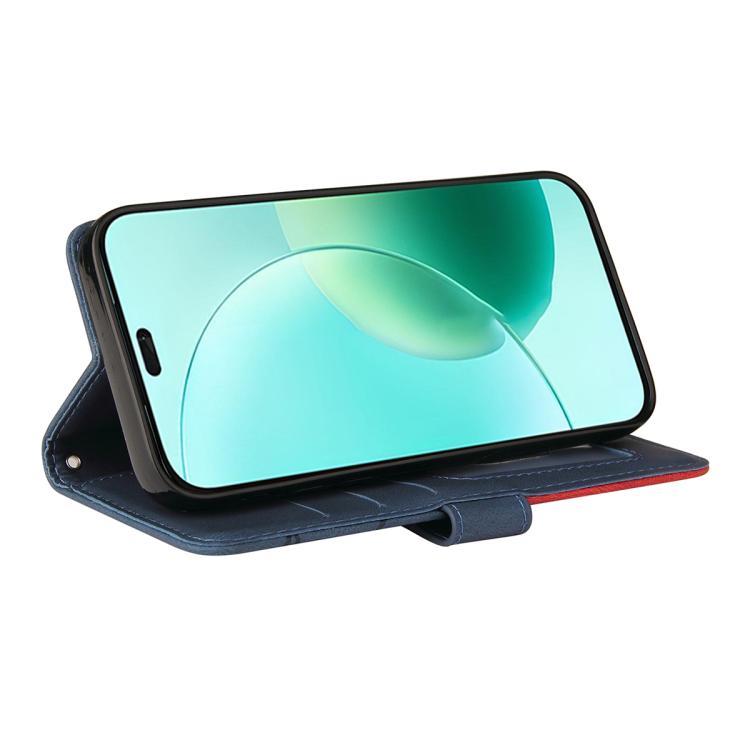 For Honor 400 Lite Global Dual-color Splicing Flip Leather Phone Case