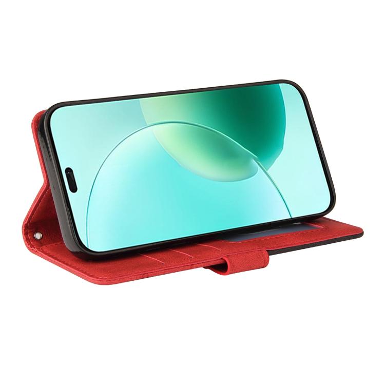 For Honor 400 Lite Global Dual-color Splicing Flip Leather Phone Case