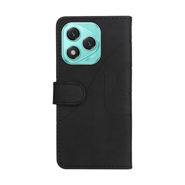 For Honor 400 Lite Global Dual-color Splicing Flip Leather Phone Case