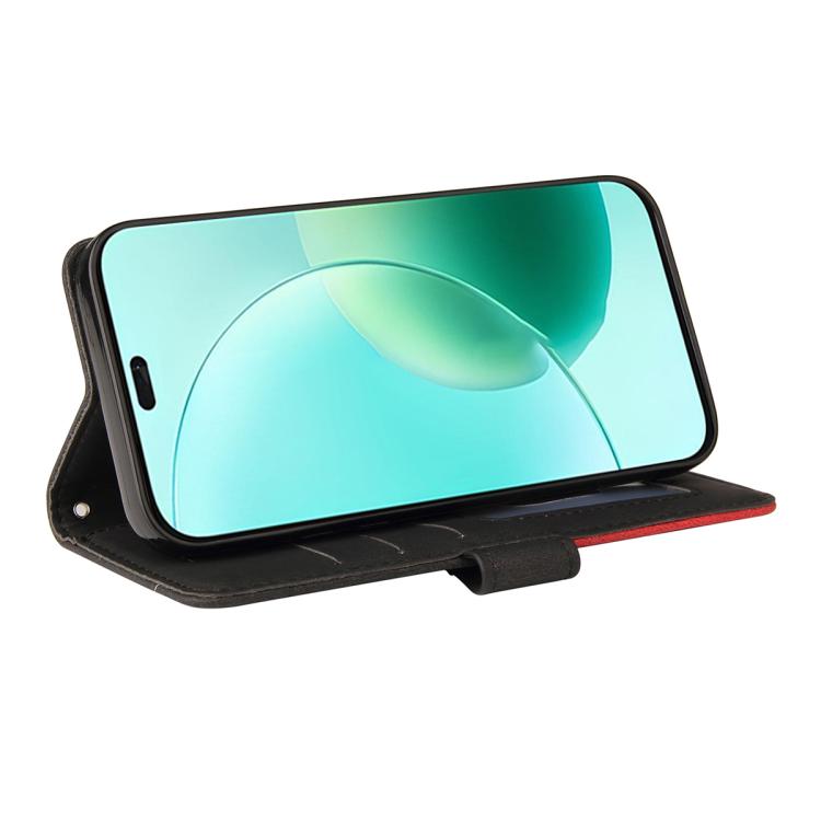 For Honor 400 Lite Global Dual-color Splicing Flip Leather Phone Case