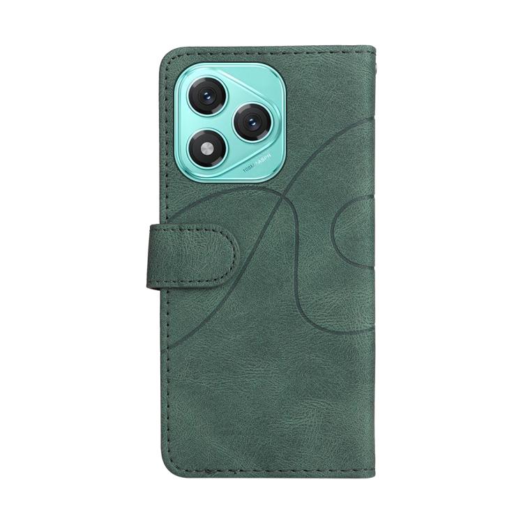 For Honor 400 Lite Global Dual-color Splicing Flip Leather Phone Case
