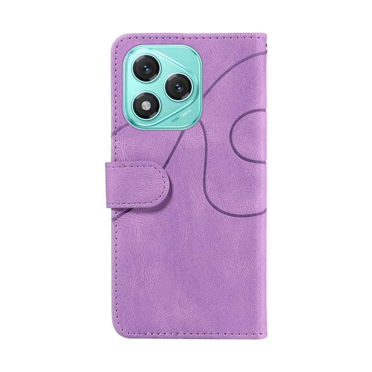 For Honor 400 Lite Global Dual-color Splicing Flip Leather Phone Case